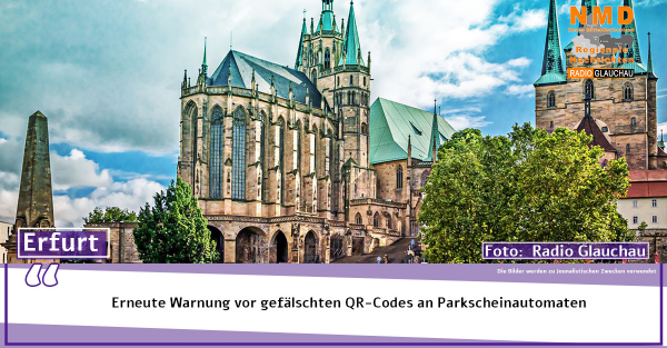 Erfurt - Erneute Warnung vor gefälschten QR-Codes an Parkscheinautomaten