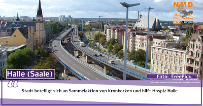 Halle(Saale) - Stadt beteiligt sich an Sammelaktion von Kronkorken und hilft Hospiz Halle